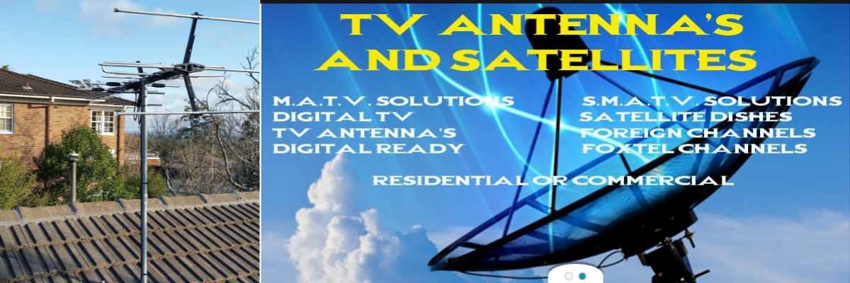 TV Antenna's and Satellites